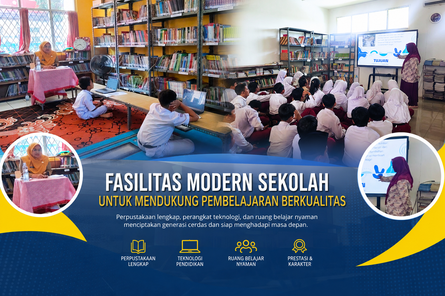 Fasilitas Modern Sekolah untuk Mendukung Pembelajaran Berkualitas